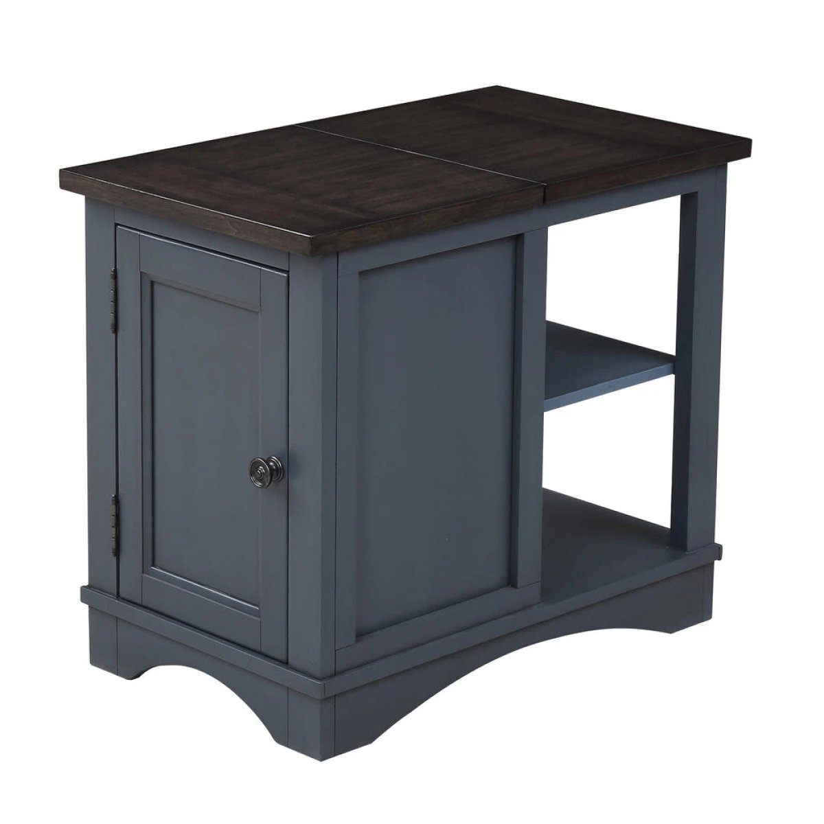 9e4335975e9d3d90b333f132fef34d5d Americana Modern - Denim Chairside Table - Image 1