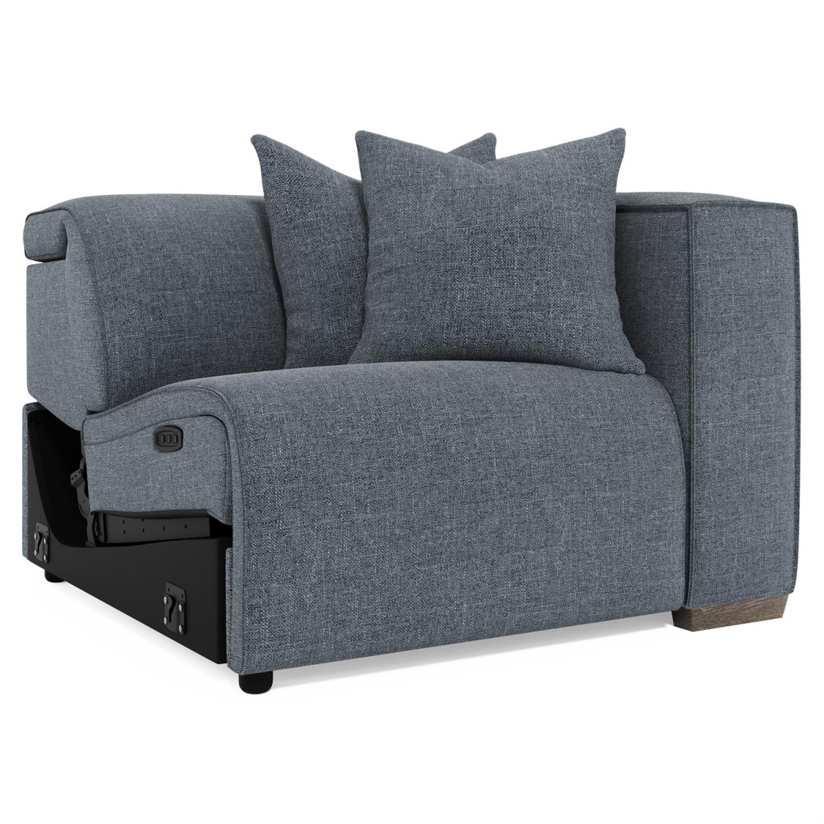 9f1608d9d0afb6a32740fbbe4f737950 Bliss Fabric Right Arm Power Motion Chair - Image 1