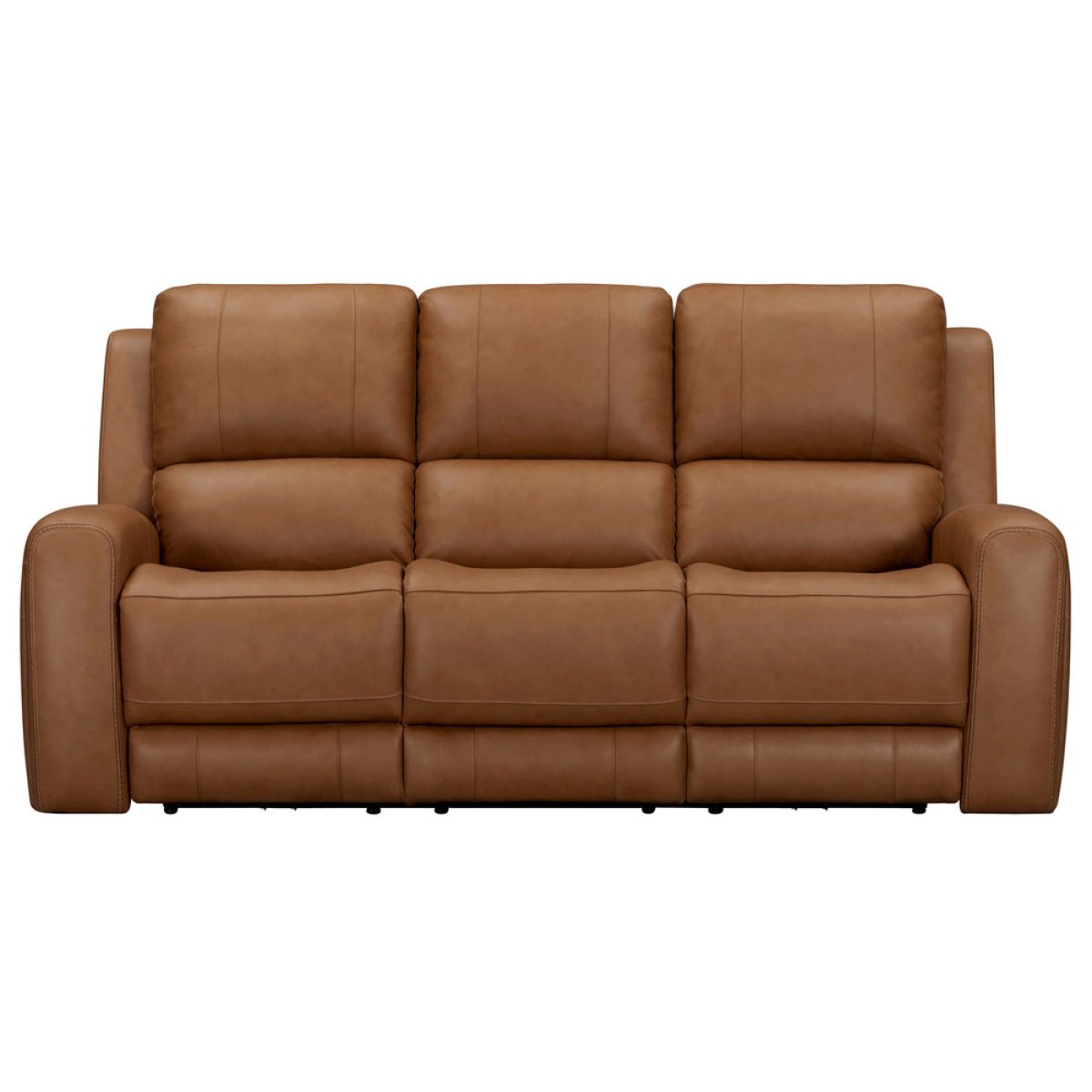 a282ba2ecd50305e91956c0609759261 Belmont - Lyric Caramel Zero-gravity Power Sofa - Image 1