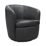 Barolo - Vintage Slate Swivel Club Chair - Image 9