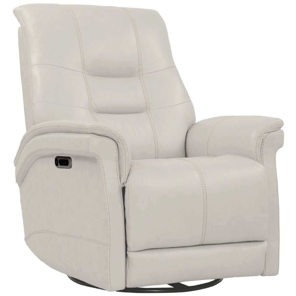 a7b79a5aeb885760ba6a6ffa79808ac3 Carnegie - Verona Ivory - Powered By Freemotion Power Cordless Swivel Glider Recliner - Image 1