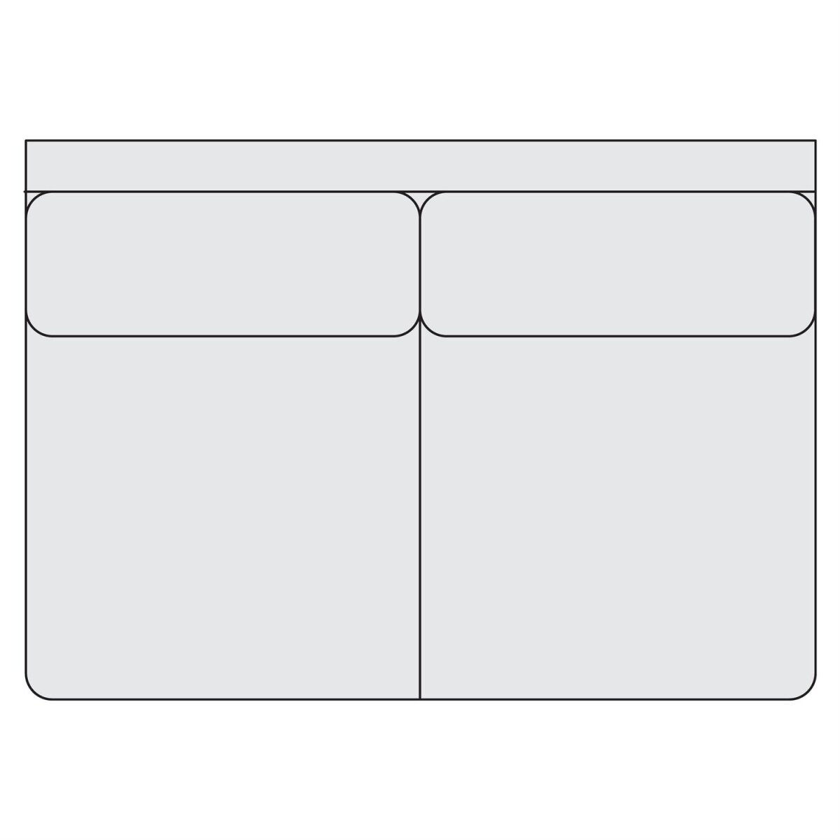 acce44c27a4b1fee00244e7cca53f0af Fabric Armless Loveseat - Image 1