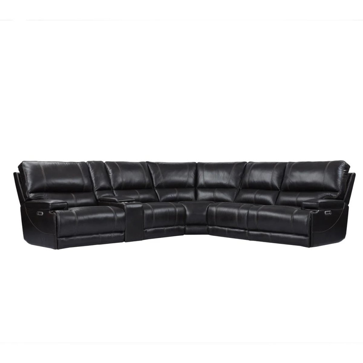 ad0c883f5e1b27f756d4d7cdd1b99e0a Whitman - Verona Coffee Powered By Freemotion 6pc Modular Power Reclining Sectional With Power Adjustable Headrests - Image 1