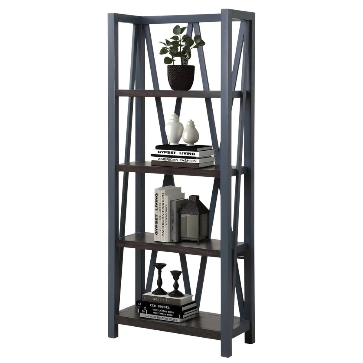 ad7f13ededc8743c9082d7aac916714b Americana Modern - Denim Etagere Bookcase - Image 1