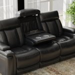 Royce - Midnight Power Drop Down Console Sofa - Image 7