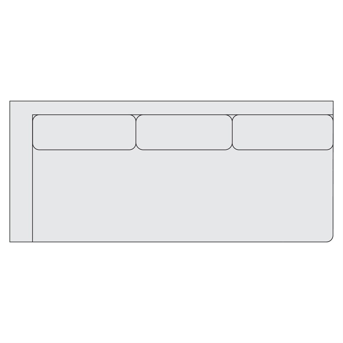 b52b8af8e381224972266e264f1562ce Fabric Left Arm Sofa - Image 1