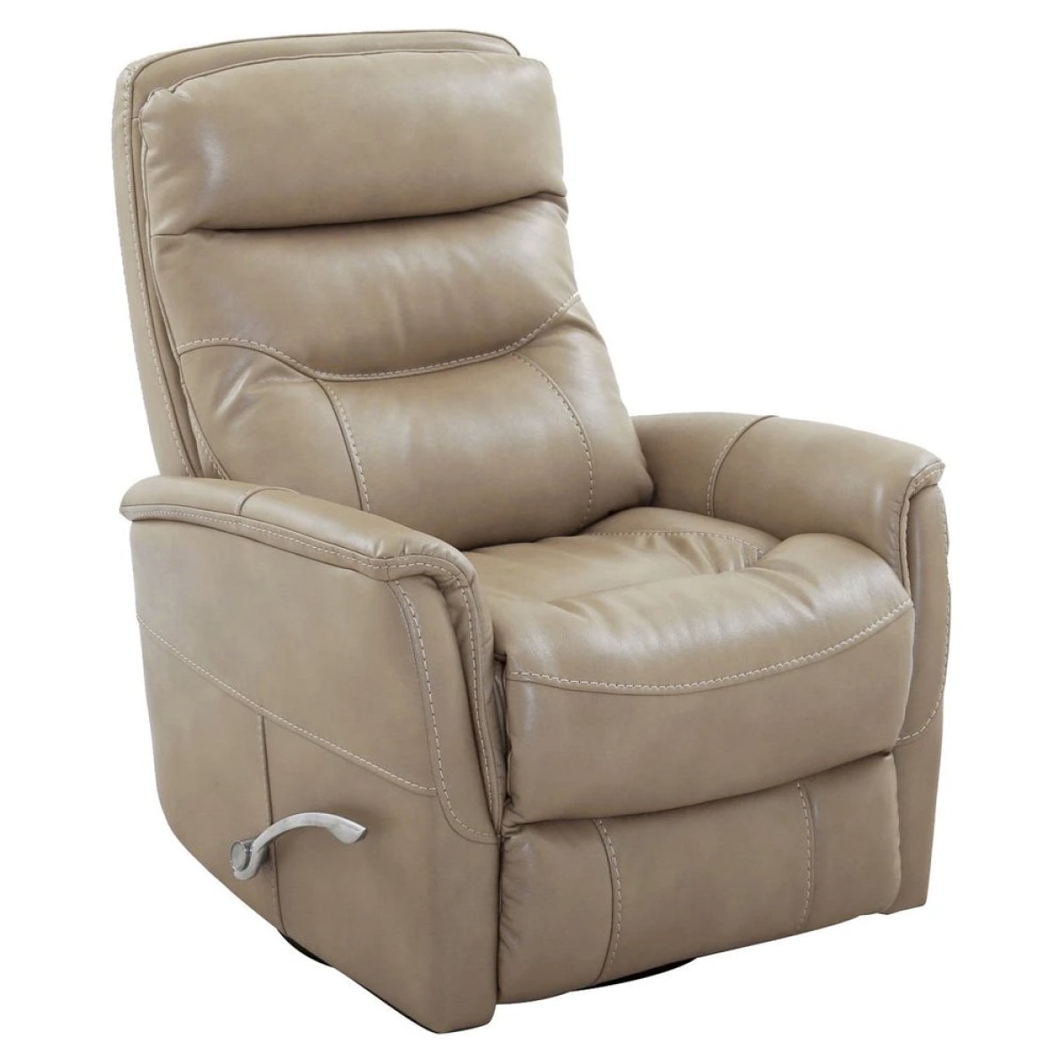 b7f19f9b513e9f0fb59772e75cfafe01 Gemini - Linen Manual Swivel Glider Recliner - Image 1