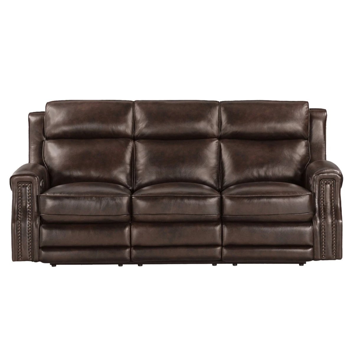 bde98c5ee5e88299216f93d34fa0090f Hensley - Smooth Espresso Power Sofa - Image 1