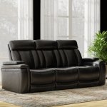 Royce - Midnight Power Drop Down Console Sofa - Image 4