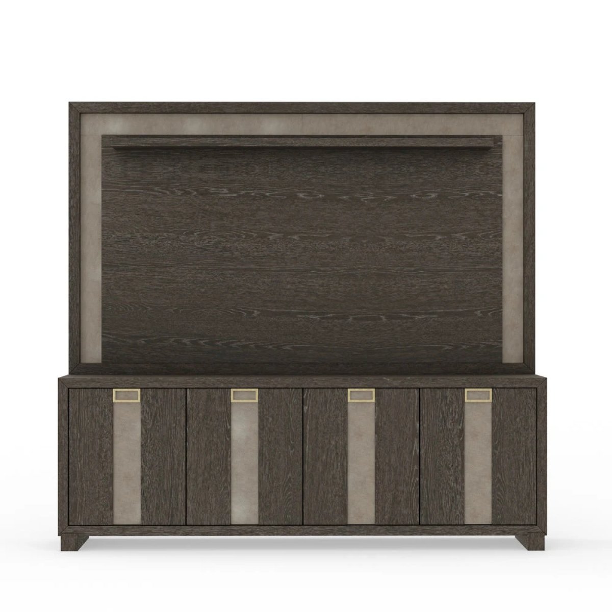 c04a369924b409e0341d5925702b94a9 Ascent 90" Tv Console With Hutch & Back Panel - Image 1