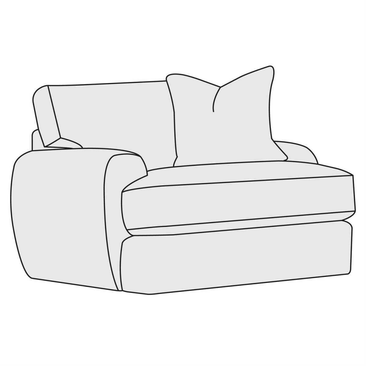 c090f68f5ea546269ae56b909d71539a Cameron Leather Swivel Chair - Image 1