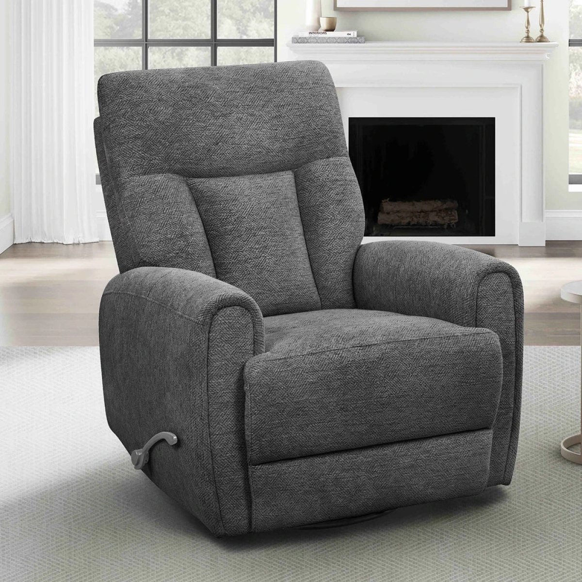 c4c26783b324f17f331df9b9ccc3b14b Natalia - Nightfall Swivel Glider Recliner - Image 1