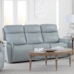 Cascade - Sea Mist Grey Power Sofa - Image 3