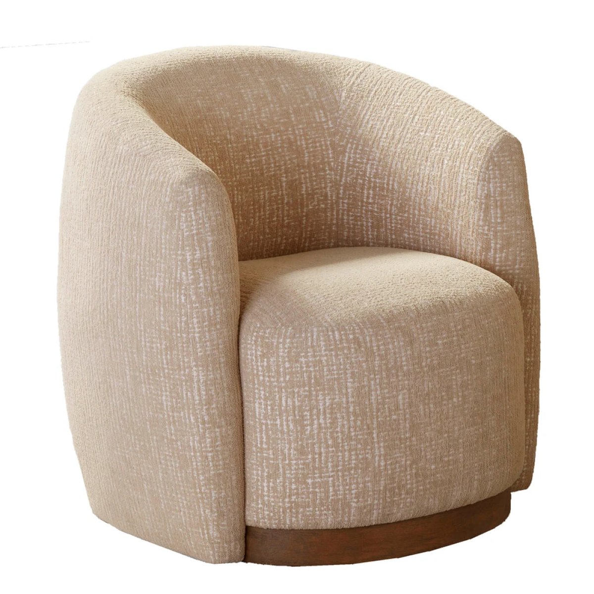 d94c82cecf68b9c77a44b5b9e9658126 Tatum - Sand Dollar Swivel Accent Chair - Image 1