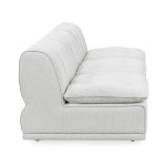 Haven Leather Modular Sofa - White - Image 4