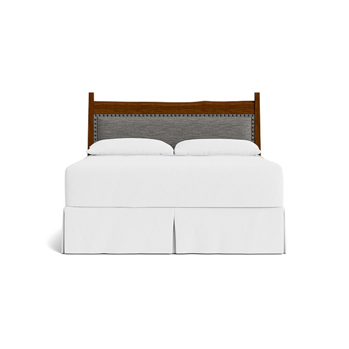 dc1f638e9d017c59268df3b02a40b1e8 Heritage Live Edge Upholstered Bed - Image 1