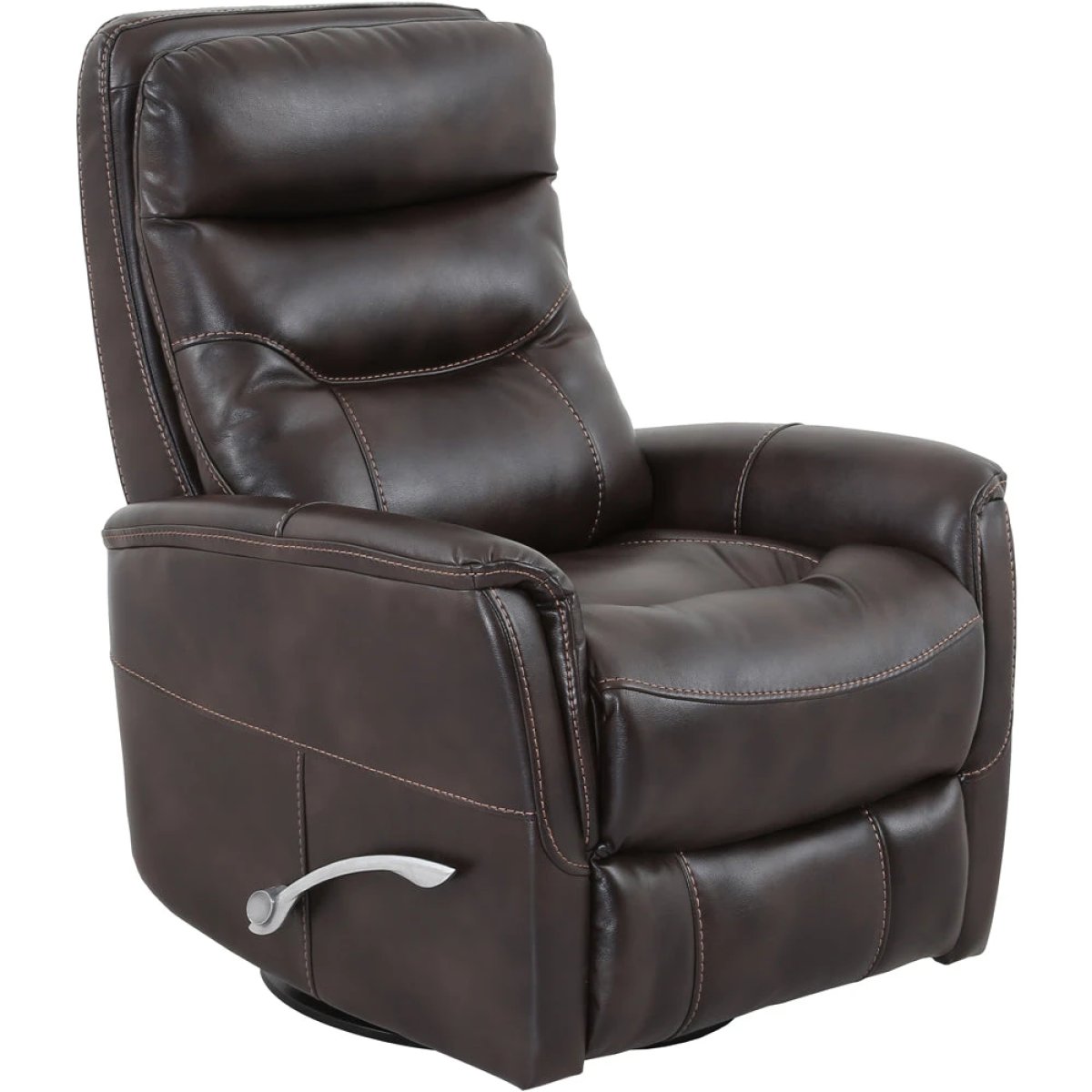 de95ba9ce5c4c8bebed195da2901c77f Gemini - Truffle Manual Swivel Glider Recliner - Image 1
