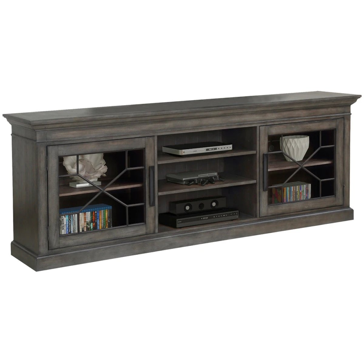 df45d42ad0360dc7dc1f6615dcb0b747 Sundance - Smokey Grey 92" Tv Console - Image 1