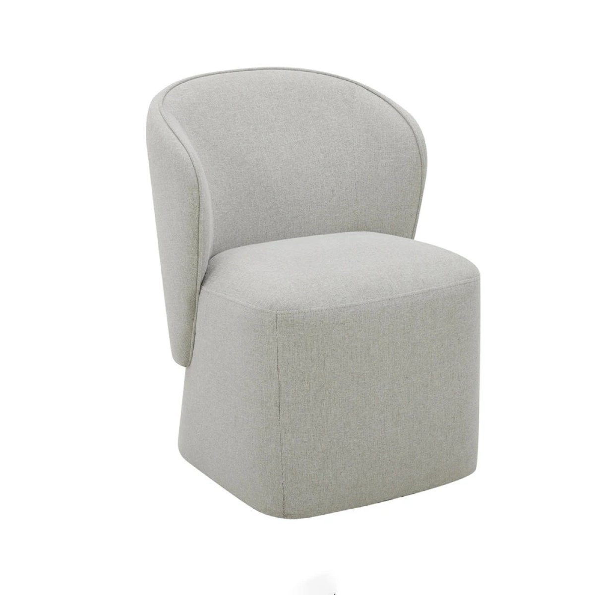 e2b2410226bd34237cbd121cad0e8d64 Bongo Quartermaster Linen Dining Chair (2/ctn - Sold In Pairs) - Image 1