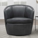 Barolo - Vintage Slate Swivel Club Chair - Image 11