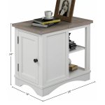 Americana Modern - Cotton Chairside Table - Image 5