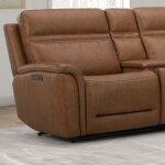 Cooper L Arm Recliner P3 & ZG - Camel