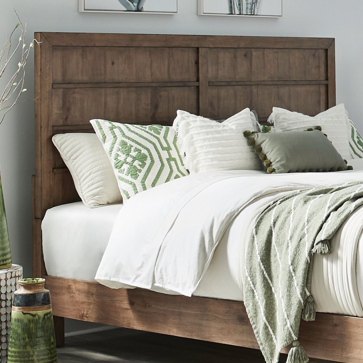 170084099d352690a8d2360ec820e3ae King Panel Headboard - Image 1