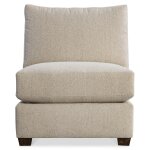 Barnes Fabric Armless Chair - Image 3