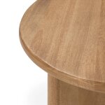 Montengo Round End Table - Natural Maple - Image 4