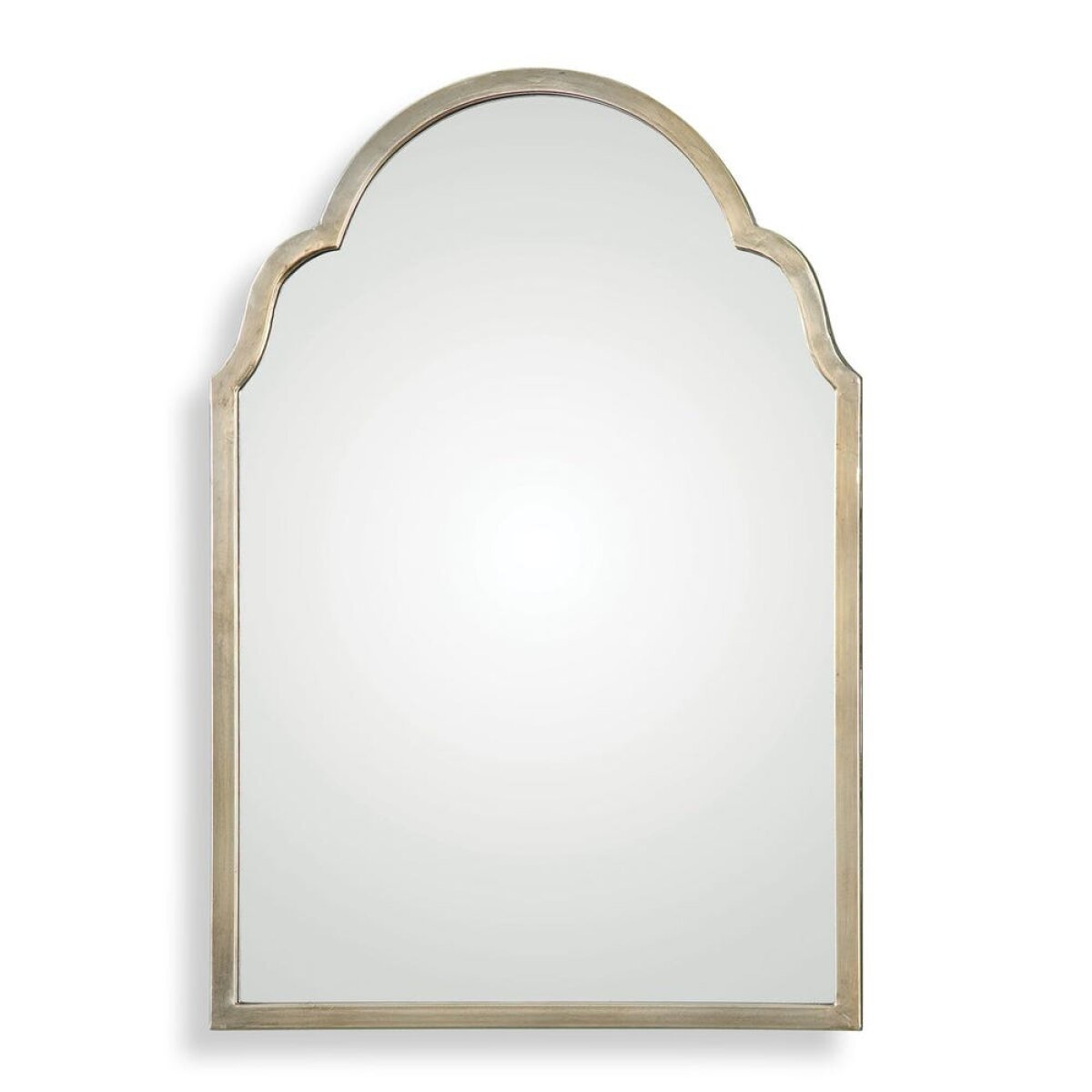 3e716d64b55ea30ca1bf6b3b06636e1b Brayden Petite Arch Mirror, Champagne - Image 1