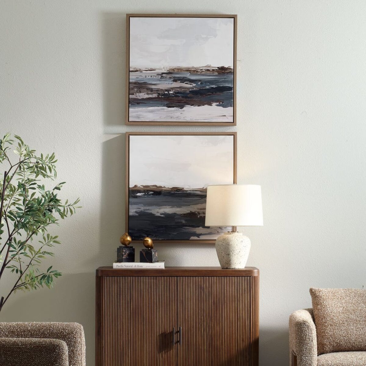 4e7aaaf455a506c915f920c63344769a Bring Me In Framed Canvases, S/2 - Image 1