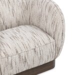 Rinner Swivel Accent Chair - Cocoa Cream - Image 5