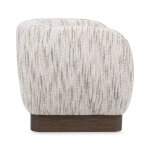 Rinner Swivel Accent Chair - Cocoa Cream - Image 4