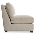 Barnes Fabric Armless Chair - Image 4