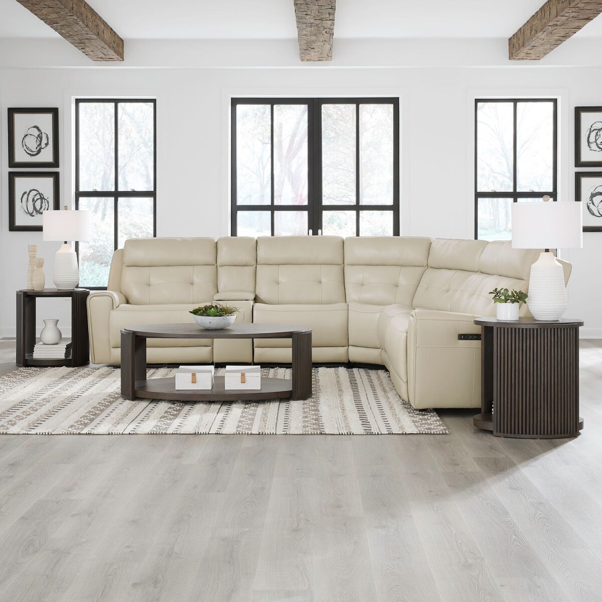 613dead2d03baff7c1fb3309e8d28ba1 Carrington 6 Piece Sectional - Image 1