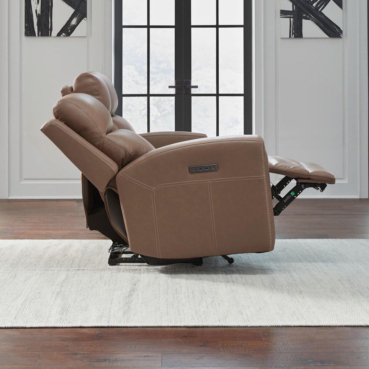 66664b08f4eaeafbf030c68649900913 Camden Loveseat w/ Console P3 & ZW - Image 1