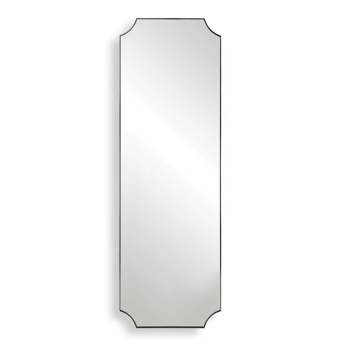 6a4b22b1fbbbe2e06b2db99963ffb21a Lennox Tall Mirror, Nickel - Image 1