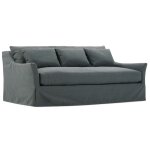 Moreau 85'' Slip Sofa Bench Cushion - Image 2