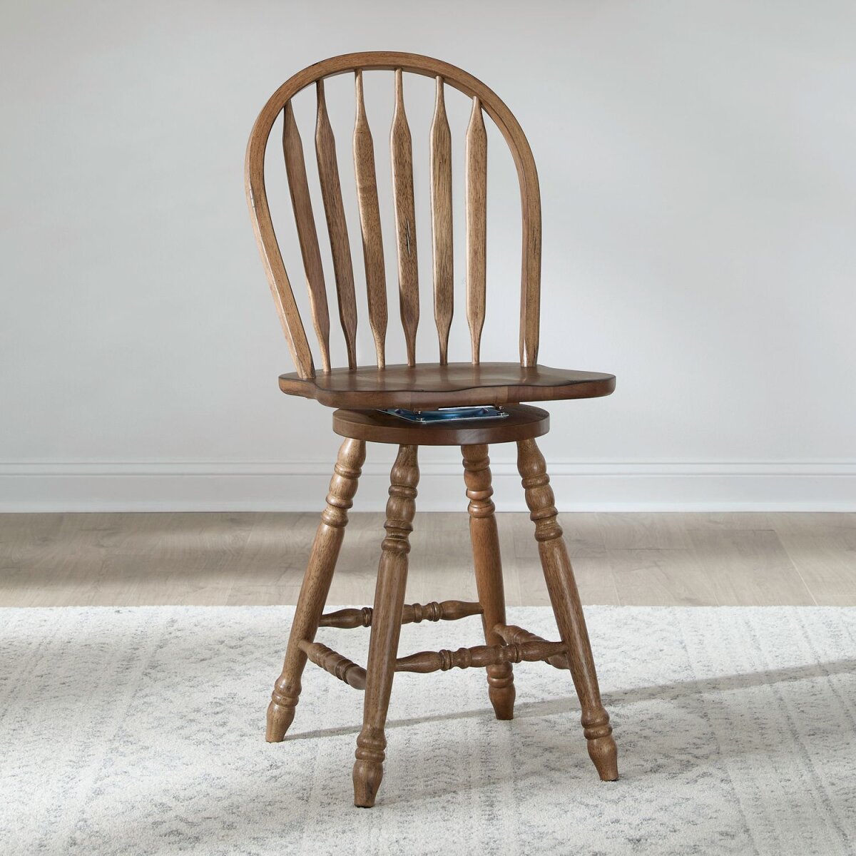 8206d0b1416801a7943e2732d85c1b56 Carolina Crossing Windsor Swivel Counter Chair - Image 1