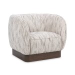 Rinner Swivel Accent Chair - Cocoa Cream