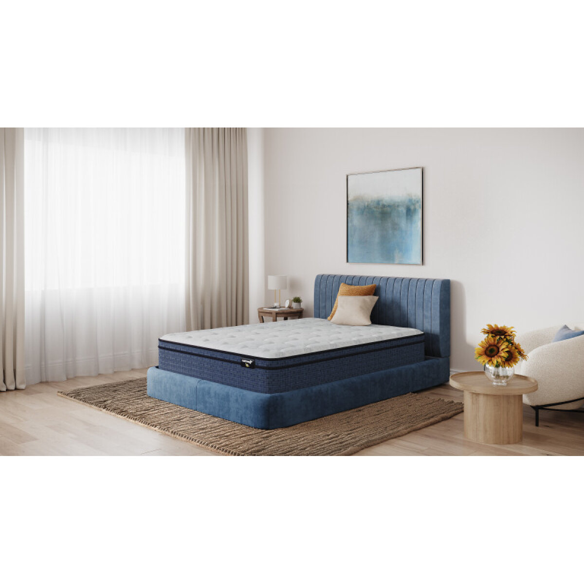 8f663b51e67fea0a96416a5299d835bf Cleona Plush Euro Top - Image 1