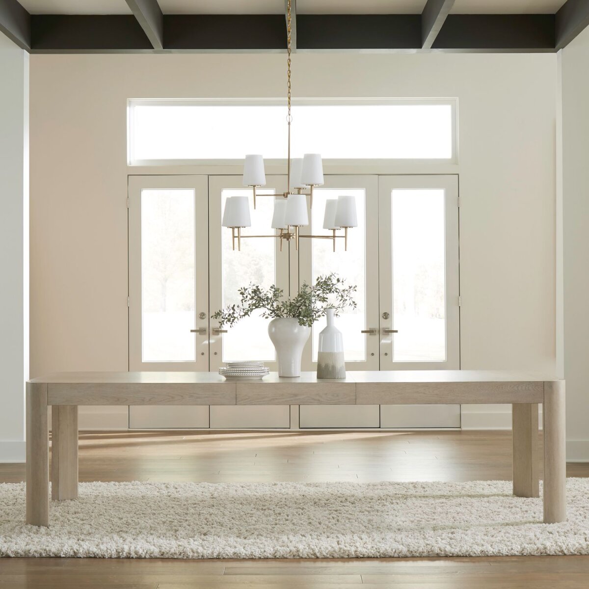 9068a7464baf7c7de8dd217573f08714 South Bend Rectangular Leg Table - Image 1