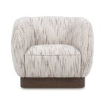 Rinner Swivel Accent Chair - Cocoa Cream - Image 3
