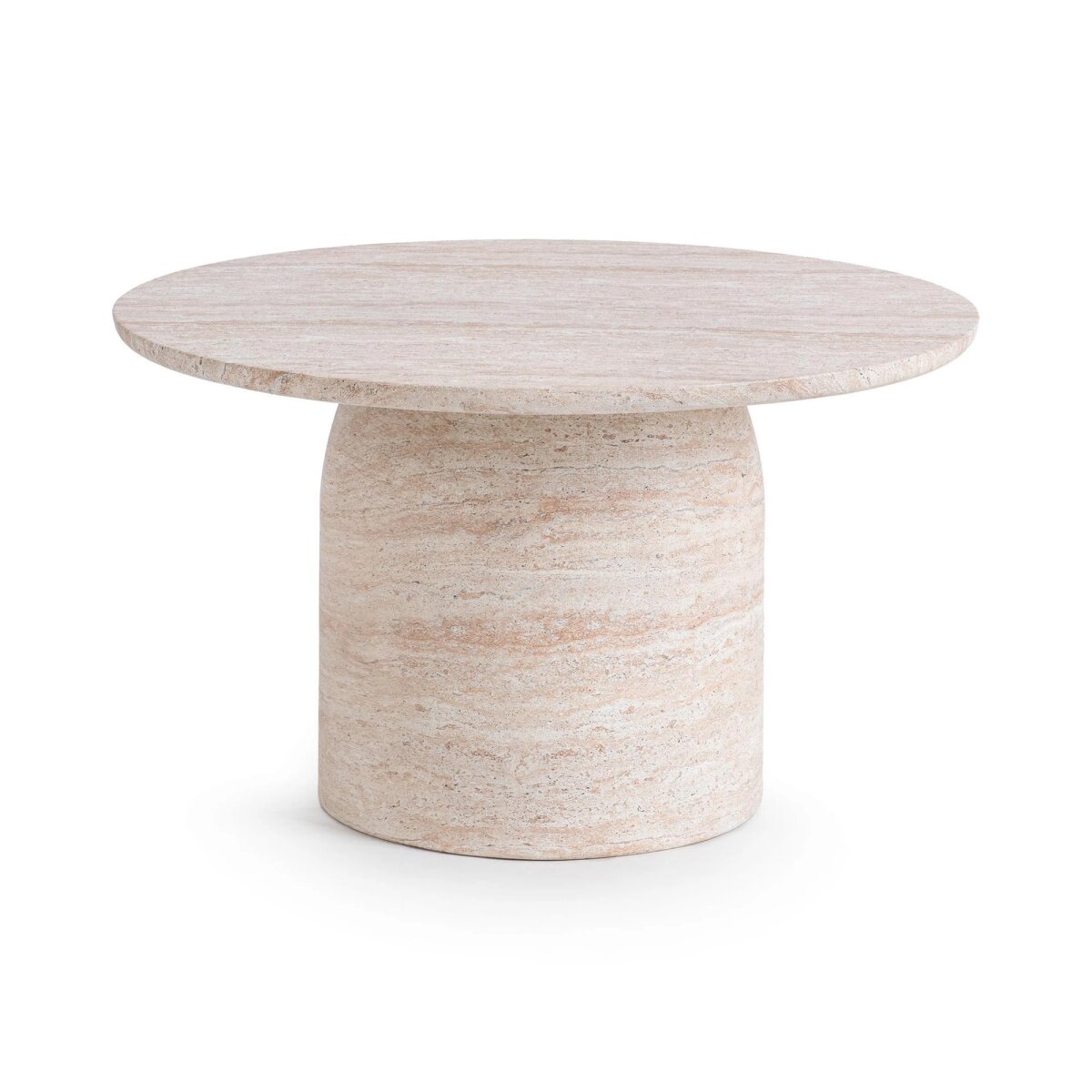 95c12df4f3c74e8ed163009808416719 Sana Outdoor Round Coffee Table - Beige - Image 1