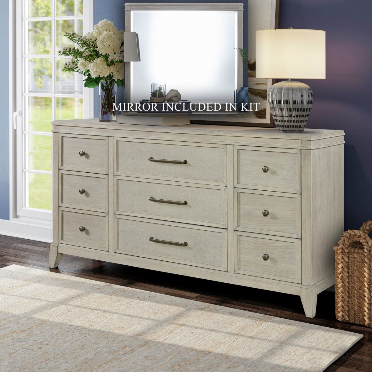 96a9cfbef14c9751e4d9f4e6e01936bc Opt Dresser & Mirror - Image 1