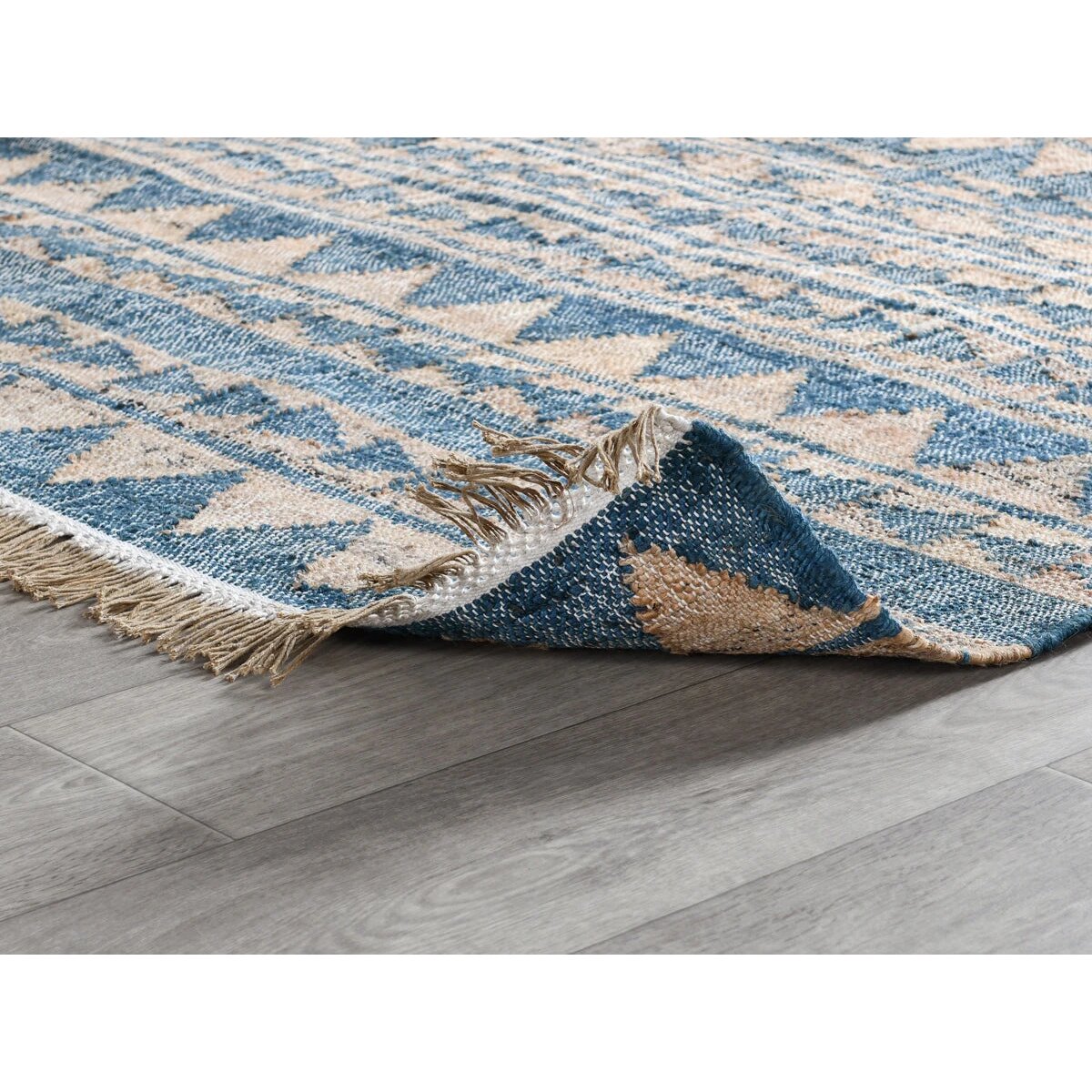 98751658409d0fe6435b70f97cabac9f Solana Distressed Rug - Blue Natural - Image 1