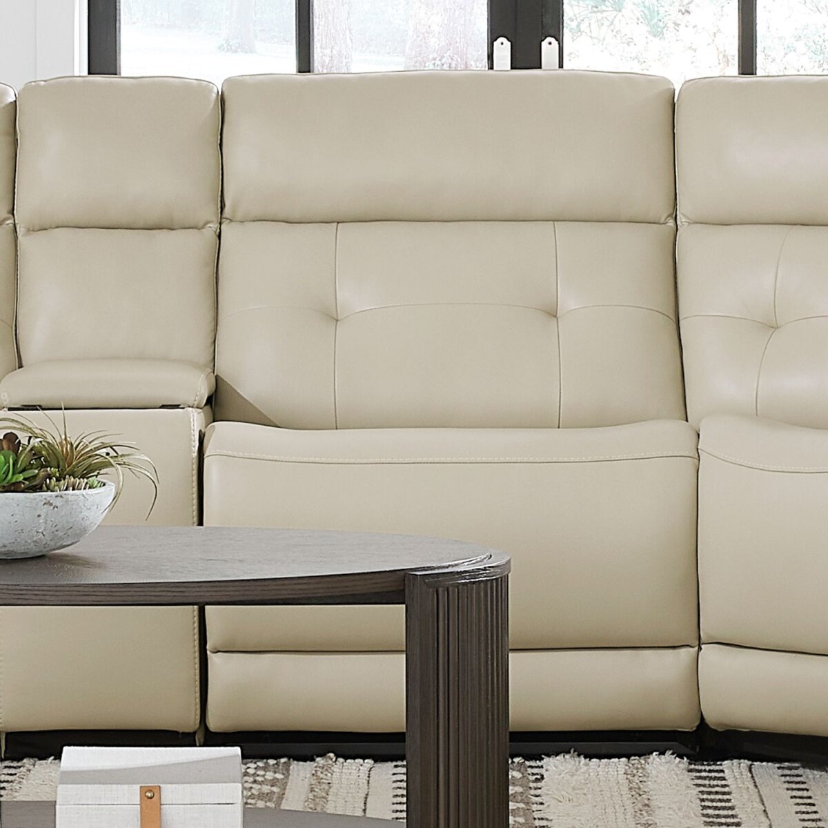 9ae4a4fccf9cf6cf67811dea069f4e05 Armless Recliner P3 & ZG - Baja Stone - Image 1