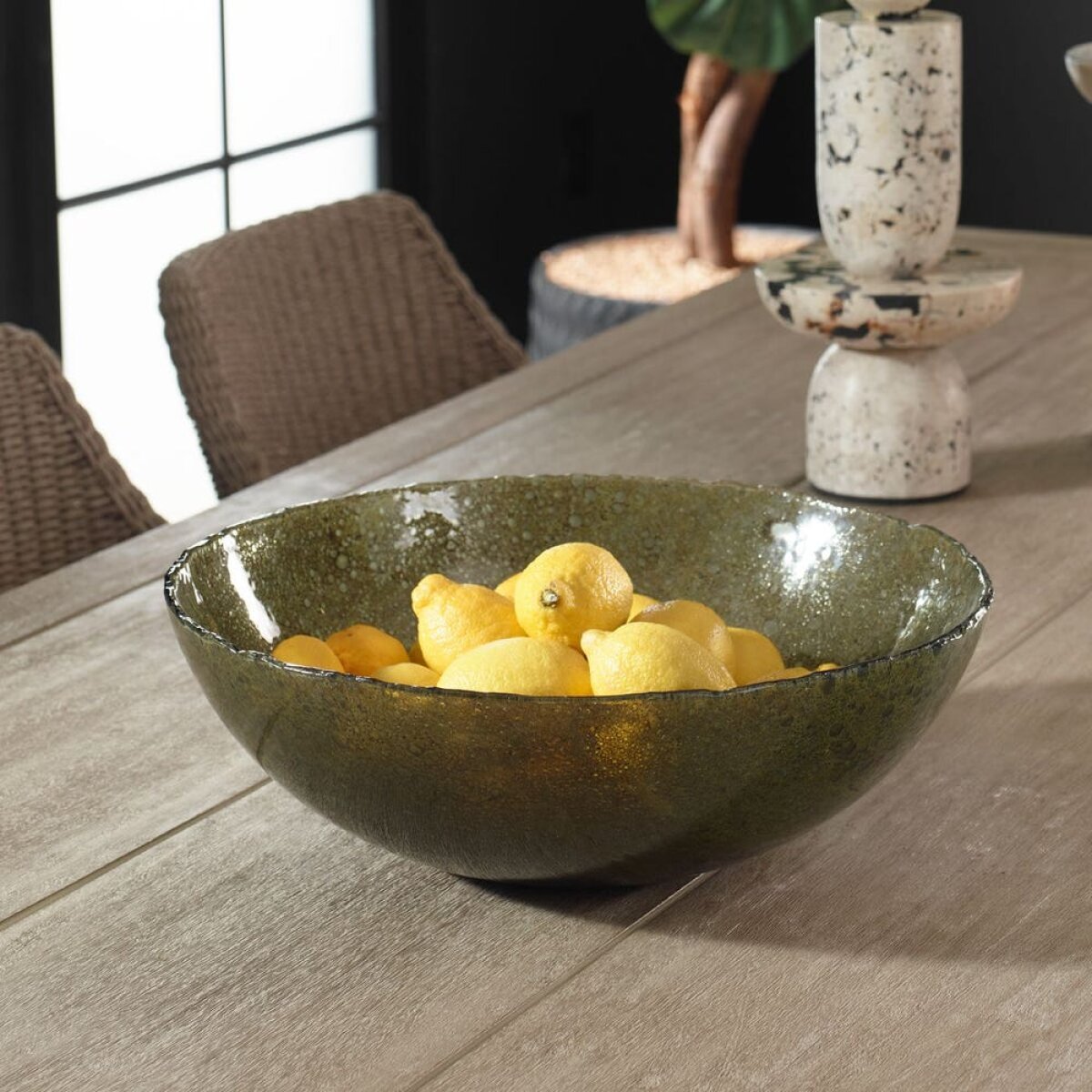 9f9b6eb96e0f46463de886ff4c691405 Veridian Shimmer Bowl - Image 1