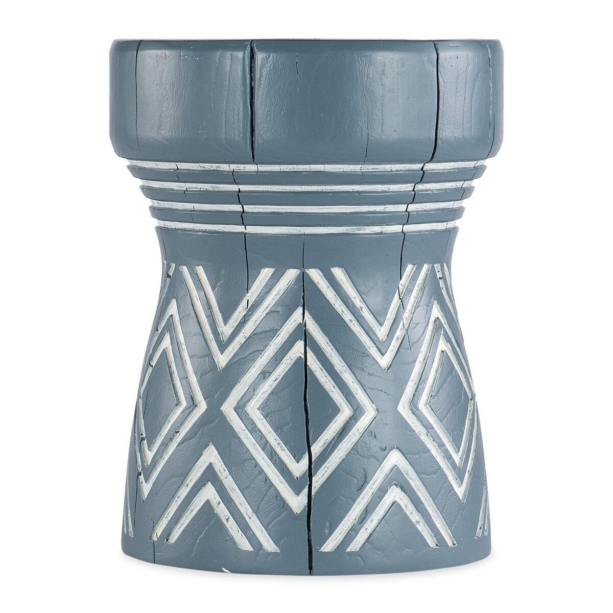 ae9e0ed327b056484315ce350e7ec622 Commerce & Market Carved Stump Side Table - Image 1