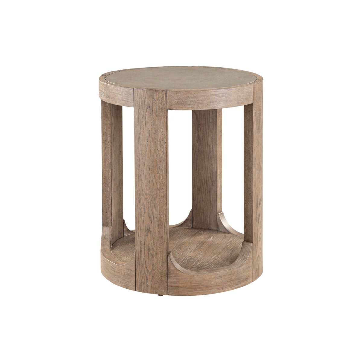 afe40d37f77f8a1cfa5df2938f22fcf3 South Bend Round Chairside Table - Image 1
